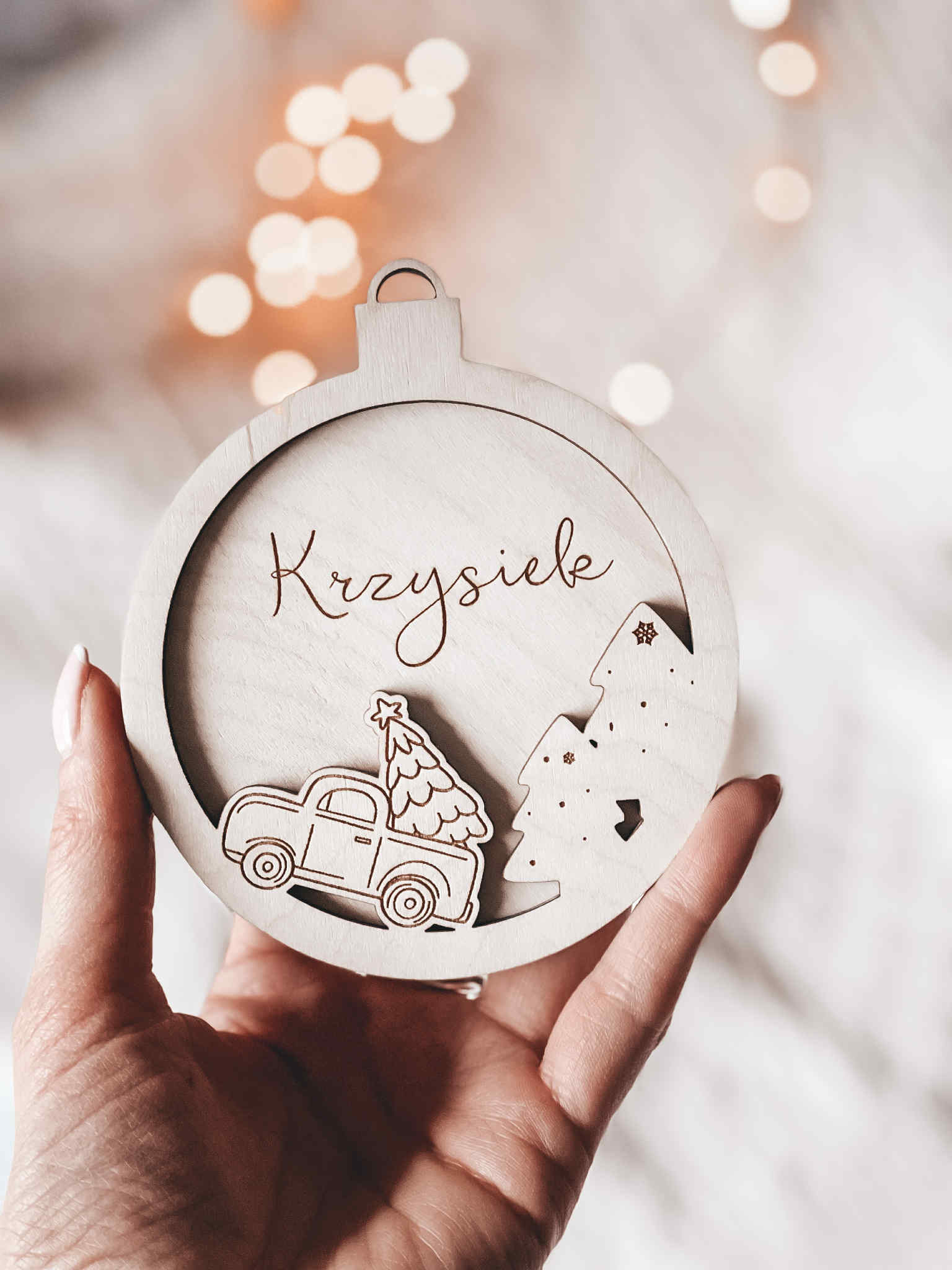 Personalizowana Bombka Samochodzik